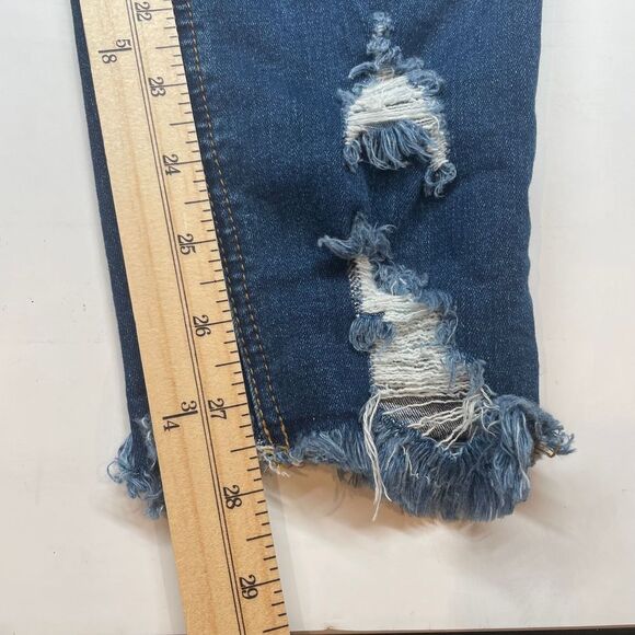 RESFEBER‎ LOS ANGELES COLLECTION Distressed Skinny Boyfriend Jeans Size 6 - Picture 5 of 8